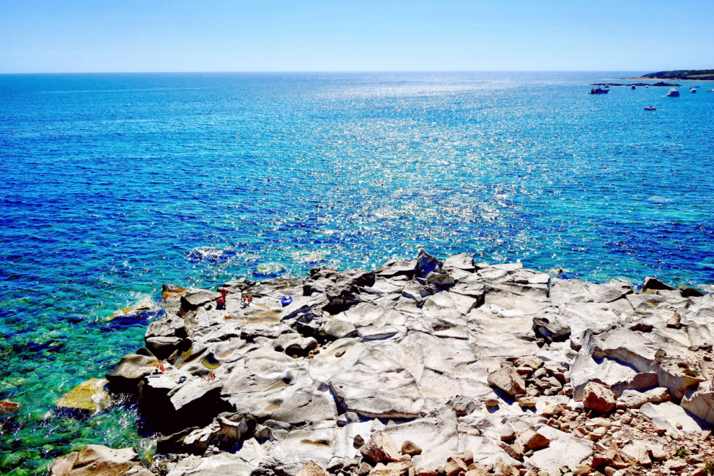 Mare costa sud ovest Sardegna